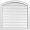 Ekena Millwork Arch Top Surface Mount PVC Gable Vent: Non-Functional, w/2"W x 1-1/2"P Brickmould Frame, 26"W x 42"H GVPAR26X4202SN - alternate 1